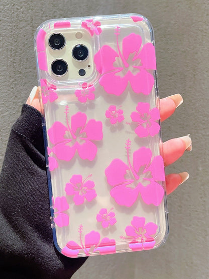 "Light & Pretty" Flower Airbag Anti-Fall Case Full Coverage