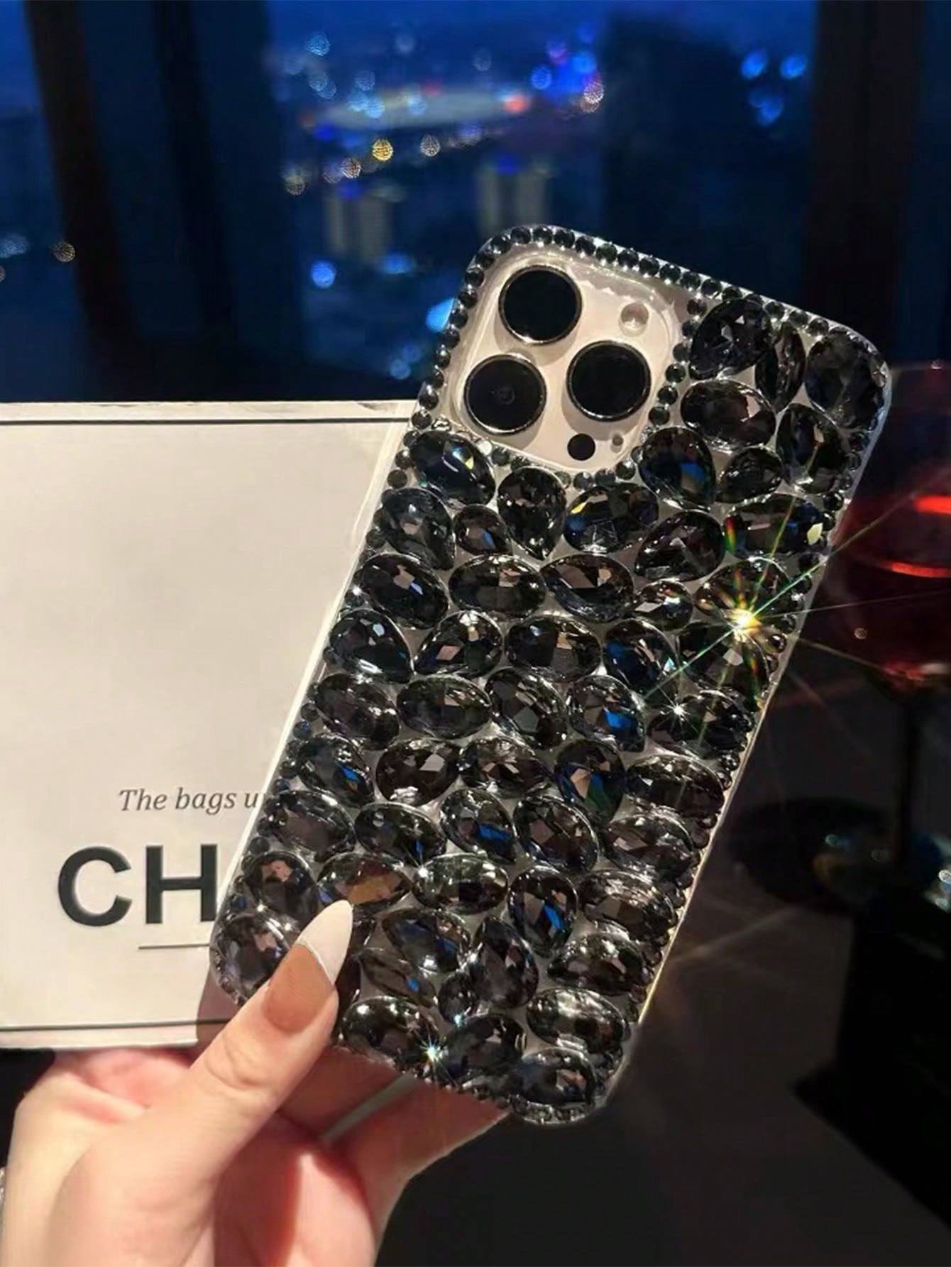 "Better When I'm Glitzy" Diamond iPhone Case