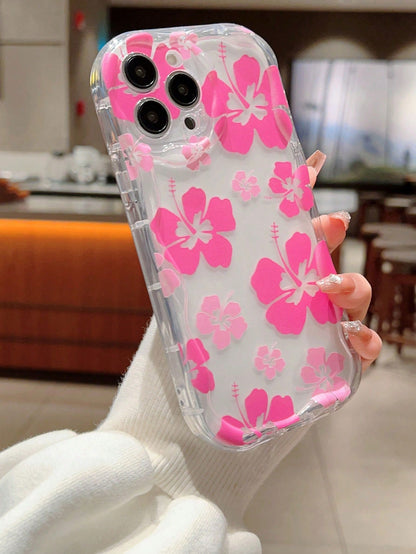 "Light & Pretty" Flower Airbag Anti-Fall Case Full Coverage