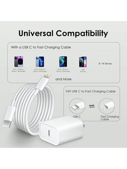 Lightning Charging Adapter Set for iPhones