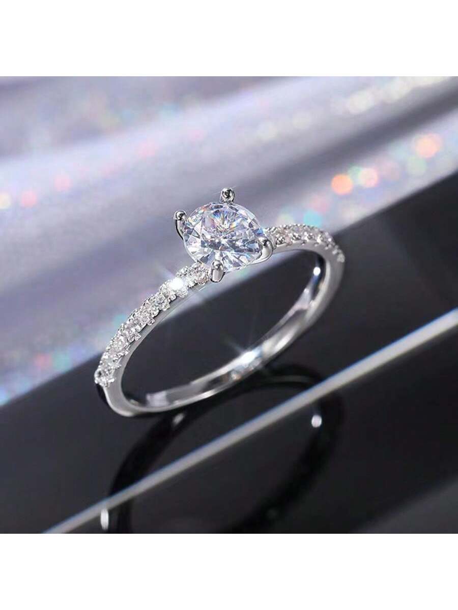 "Diamonds Are Forever" Diamond Princess Cut/Swirl Engagement & Wedding