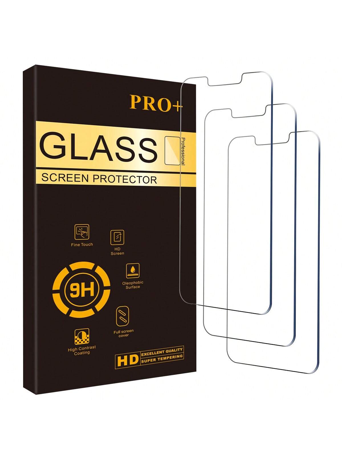 Glass Screen Protector Compatible With iPhone