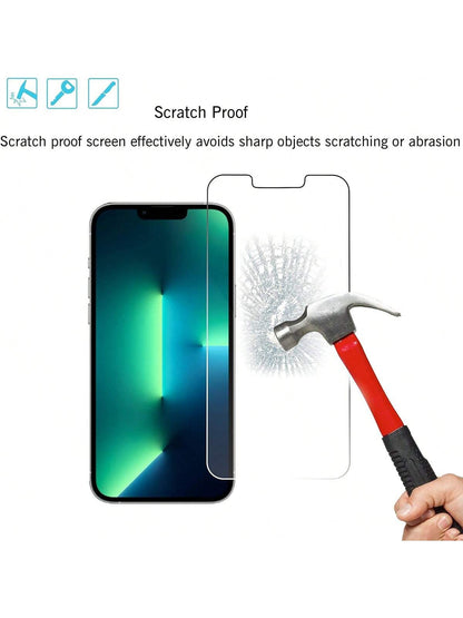 Glass Screen Protector Compatible With iPhone