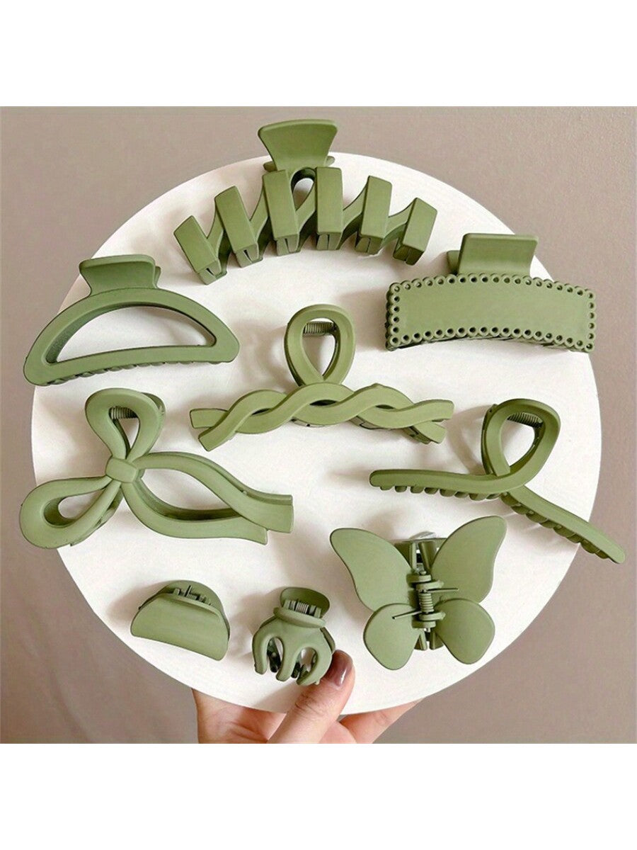 "Style Me Gorgeous" 11 pcs Women's Hair Claw Clips