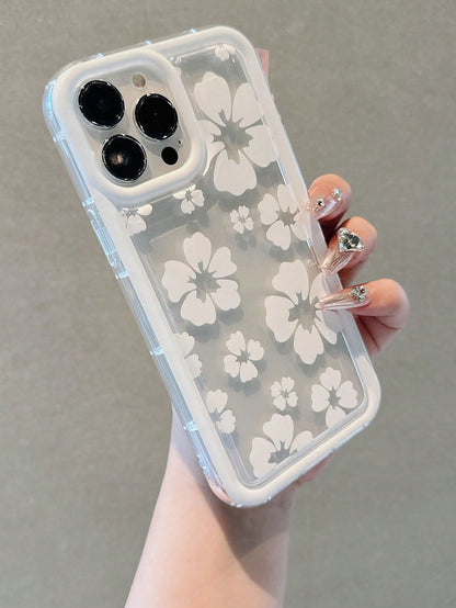 "Light & Pretty" Flower Airbag Anti-Fall Case Full Coverage