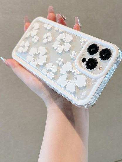 "Light & Pretty" Flower Airbag Anti-Fall Case Full Coverage