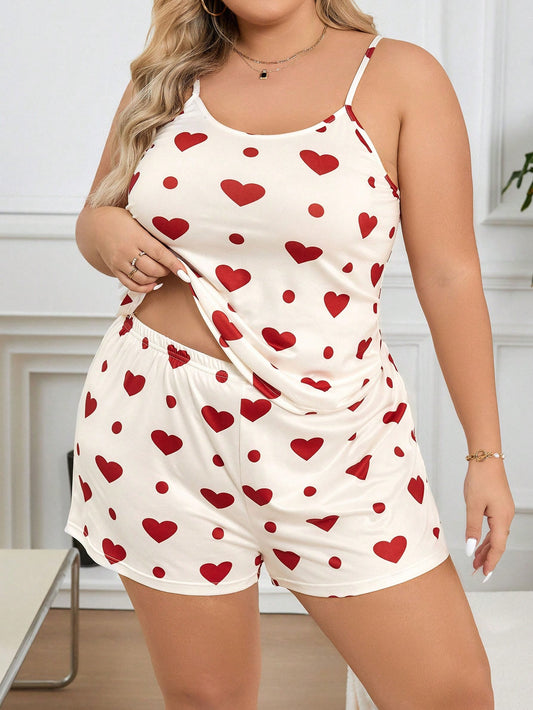 Aviana Heart Pajama Set