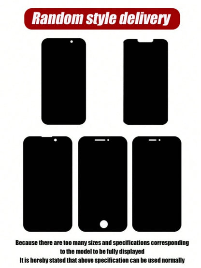 3pcs Anti-Glare Tempered Phone Screen Protectors