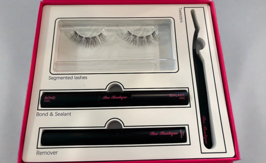 "I Woke Up Like This" Segmented Faux Mink Eyelash Kit - Hypoallergenic