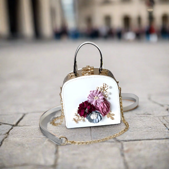 Ciarra Flower Bag - Lillian Channelle Boutique