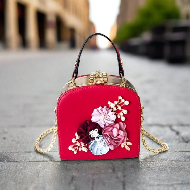 Ciarra Flower Bag - Lillian Channelle Boutique